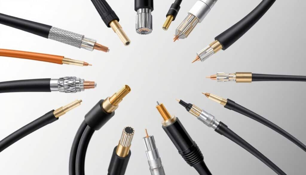 tipos de cabos coaxiais