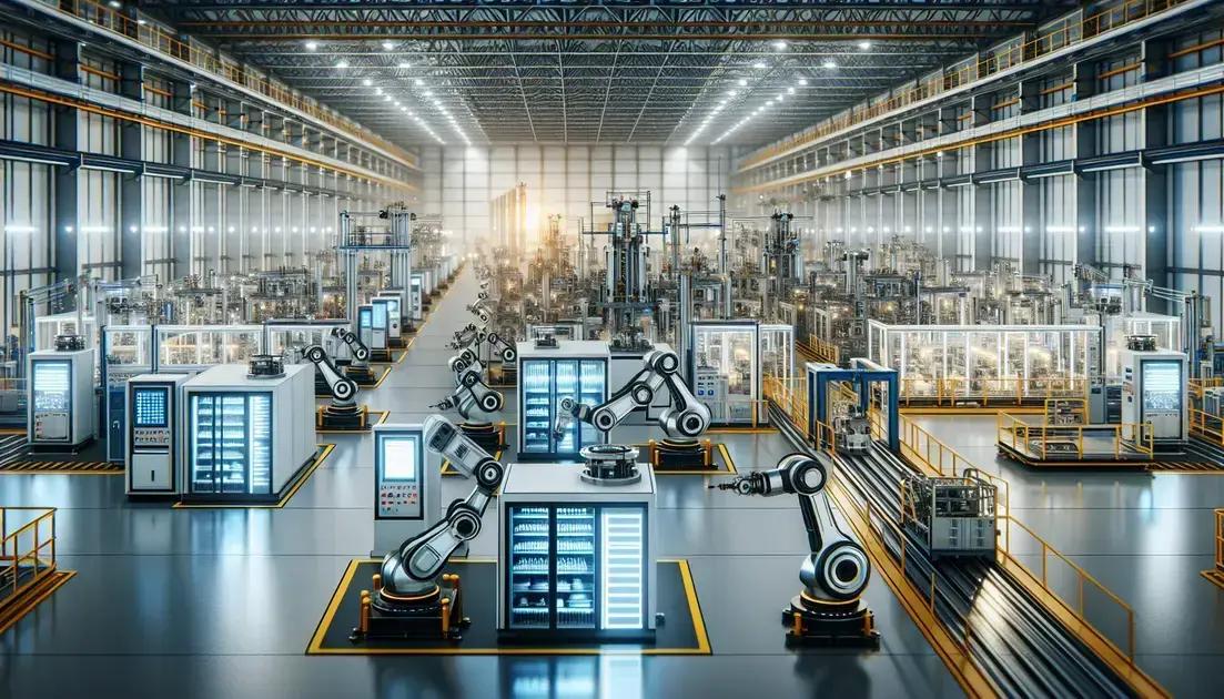 Como Equipamentos Inteligentes e Robôs Transformam a Indústria Moderna